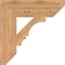 Ekena Millwork Balboa Slat Smooth Bracket, Western Red Cedar, 5 1/2"W x 22"D x 22"H BKT06X22X22BOA06SWR - alternate 3